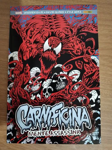 Marvel Comics editora Panini Carnificina Mente Assassina Capa Cartão em excelente estado