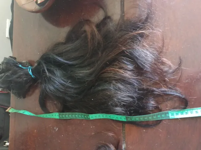 Cabelo humano 1 cabeça 