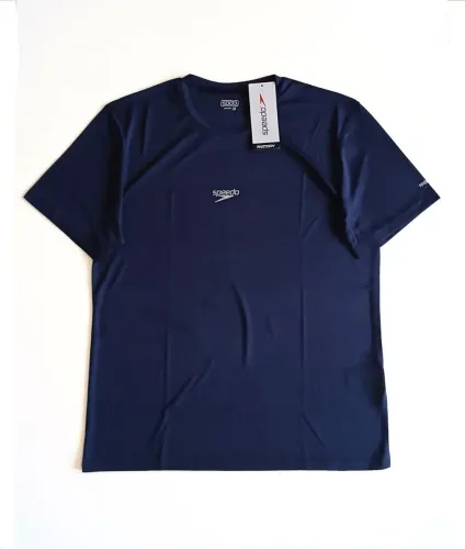 Camiseta Original Speedo Interlock Masculino - Azul Marinho