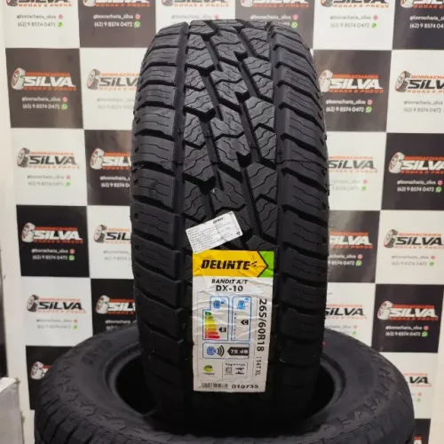 Pneu aro 18 medida 265/60r18 114T XL Delinte DX-10 Bandit A/T