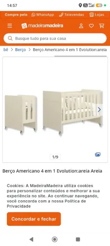Berço rellrr evolution