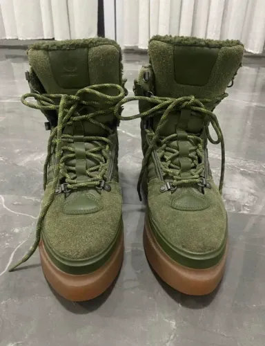 bota adidas x ivy park super sleek boot - wild pine (coleção beyoncé) TAM 38