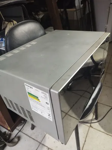 Microondas espelhado com grill