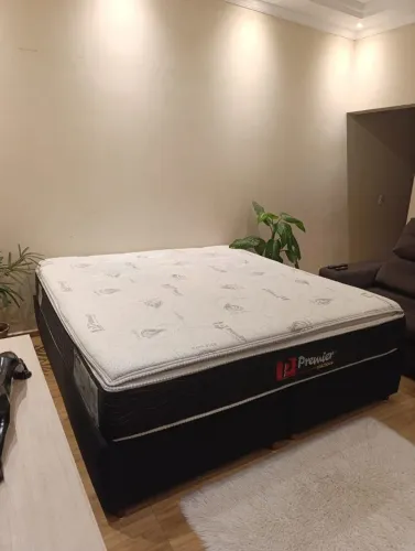 CAMA KING SIZE MOLAS COMPLETA (ENTREGA GRÁTIS)