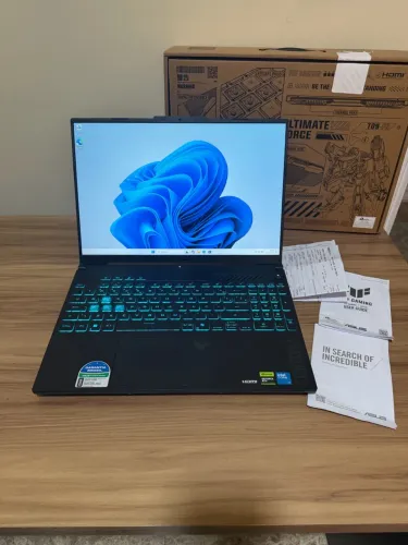 Notebook Asus f16 ultra5, 16 gb, Ssd 512,rtx 3050 6 gb