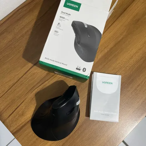 Mouse Vertical Ugreen Ergonômico - Pouquíssimo Uso