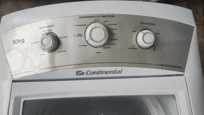 Vendo máquina de lavar roupas, continental 10 kg