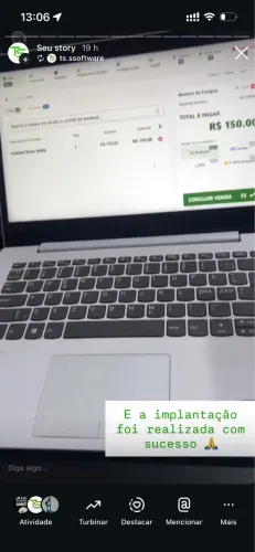 TS sistem X - Software comercial (PDV, finanças, estoque e muito mais)