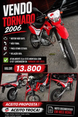 VENDO TORNADO 2006