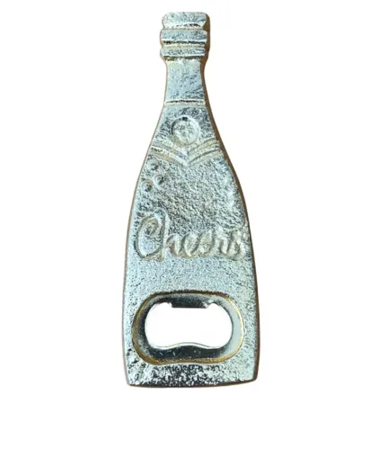 ABRIDOR GARRAFAS CHEERS METAL DOURADO 12,5CM