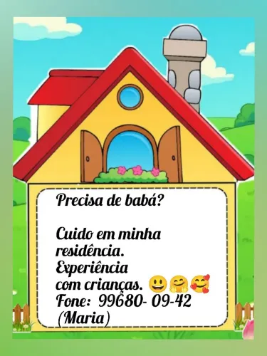 CUIDADORA DE CRIANÇAS