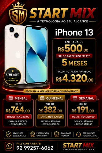 IPHONE NA PARCELA
