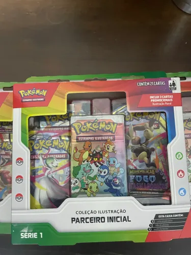 Box pokemon parceiros iniciais 