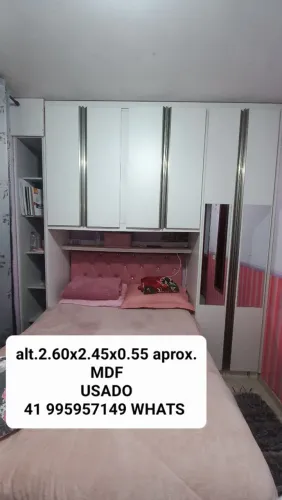 Guarda roupa usado TODO MDF modulado