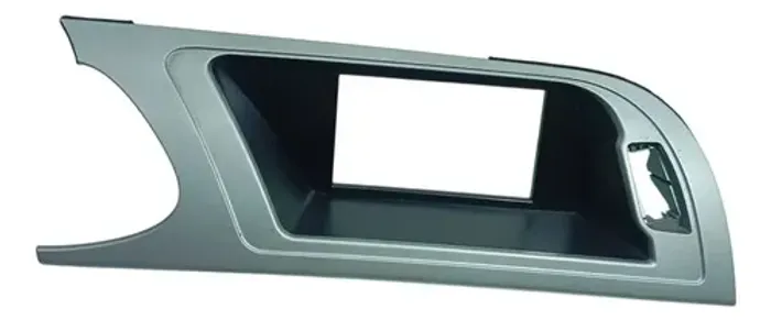 Moldura Tela Multimidia Audi A4 Ano 2011 2012 Cinza