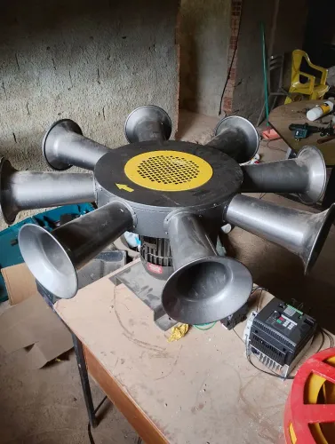 Sirene de 8 cornetas 3cv de alto rendimento