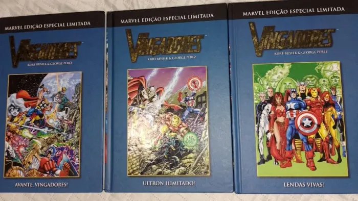 SUPER PACK AVENGERS: 6 edições de luxo/capa dura dos Vingadores