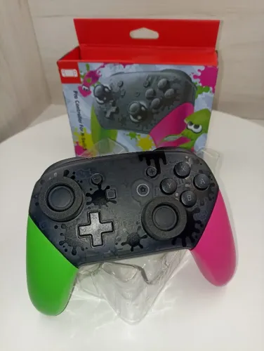 Pro controller nintendo switch Edição Splatoon. LEIA A DESCRIÇÃO