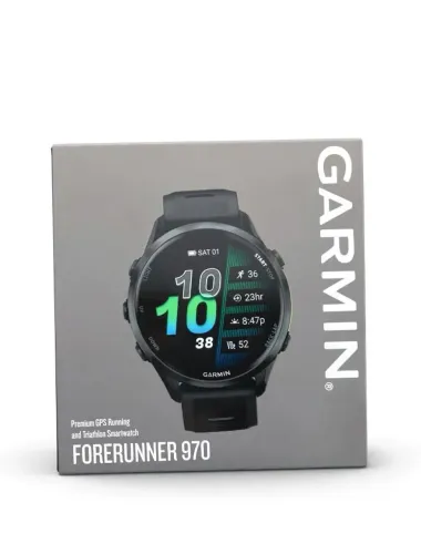 Relógio Garmin furerunner 970 preto - novo lacrado - completo