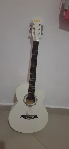 Violão Land LA-39 WH Branco + Capa + Acessórios | Excelente Estado