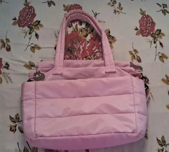 BOLSA PUFFER ROSA