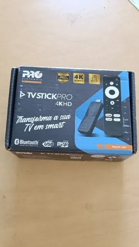 Stick tv 4k pró eletronic 