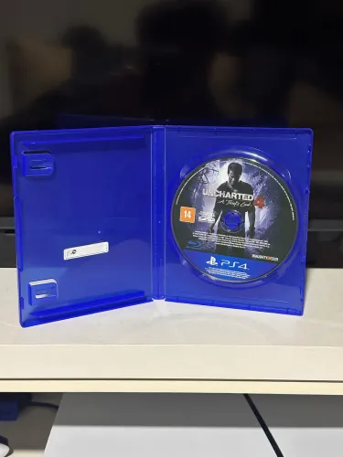 Uncharted 4 PS4 sem o encarte