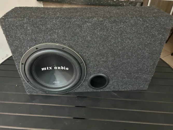 Subwoofer mtx 400w rms + módulo