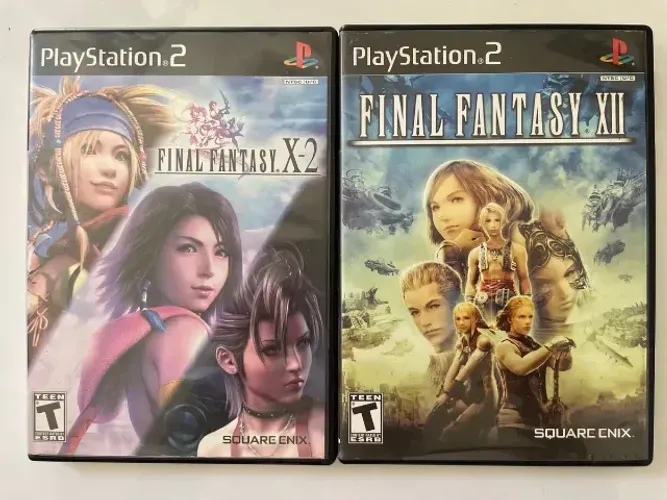 Final Fantasy X-2 + XII Playstation 2 Original