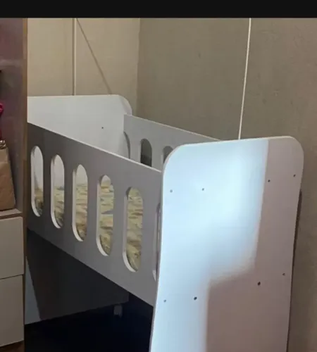 Berço para recém-nascido, madeira mdf