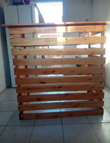 Balcão de pallet 
