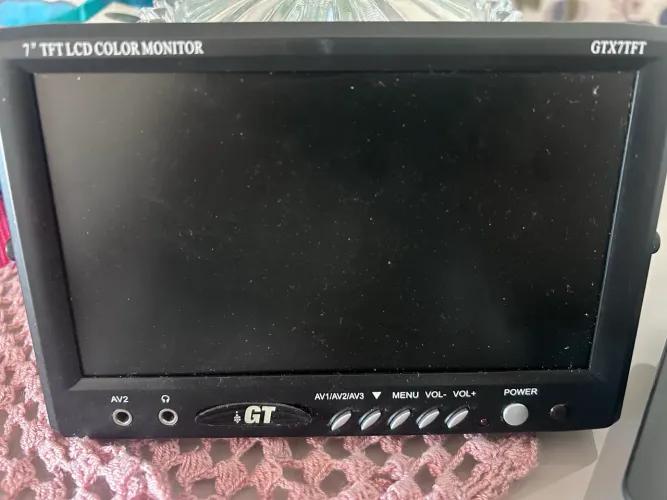 Monitor LCD Automotivo GT Sound GTX7TFT 7" TFT Color com Caixa