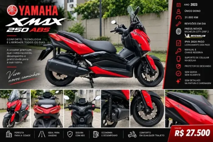 Yamaha XMAX 250 ABS 2023 | Excelente Estado