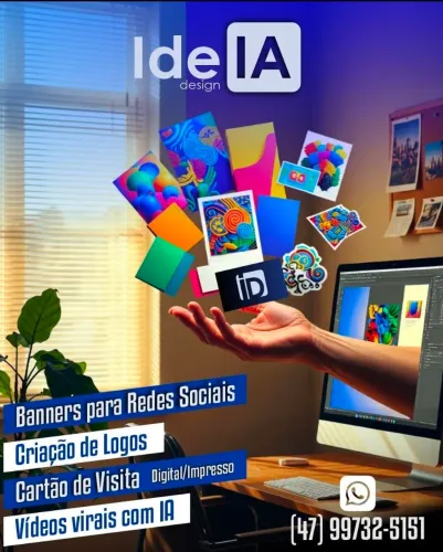 Banners/Cartões de Visita/Logos/Edição de Vídeos 