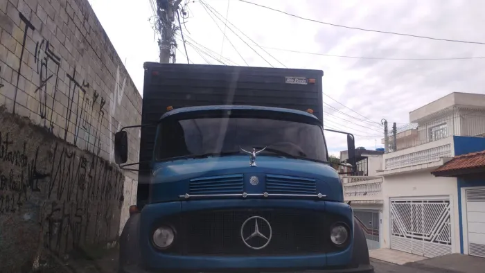 Mercedez Benz 1113 1976  truck baú 
