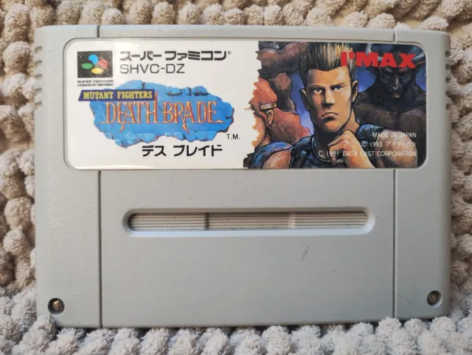 Cartucho Death Brade Mutant ORIGINAL Super Famicon