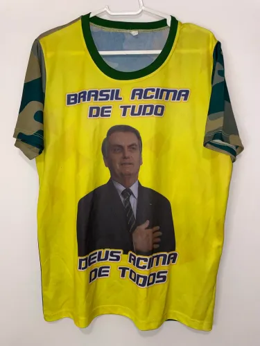 Camisa de campanha para colecionador ou admirador