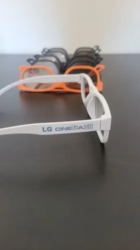 Óculos 3D LG Cinema 3D Original - Kit com 6 Unidades - Passivo
