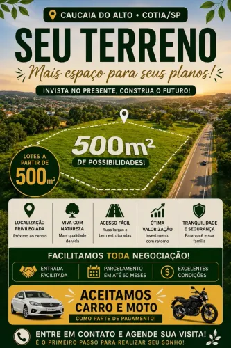 Imóvel para venda tem 500 metros quadrados em Parque Caucaia (Caucaia do Alto) - Cotia - S