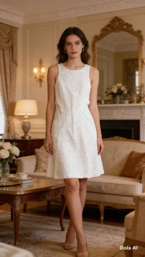 Lindo Vestido Branco 36