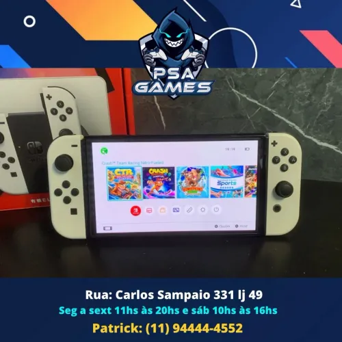 Nintendo Switch Oled Desbloqueado 