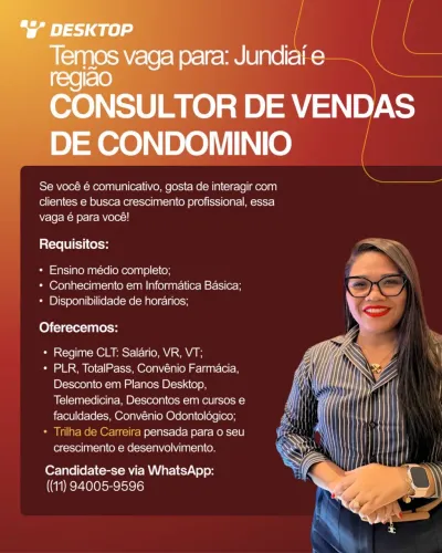 Consultor de Vendas