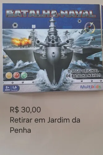 Brinquedo Batalha Naval