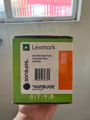 Toner Lexmark Original 50FBU0E Preto - Alto Rendimento 20.000 Páginas