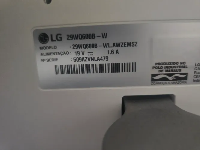 monitor LG UltraWide 29WQ600B-W