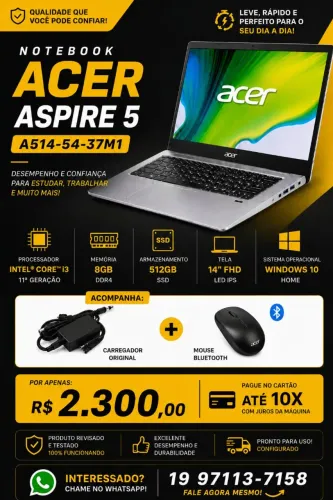 Notebook Acer Aspire 5