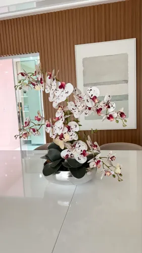 Arranjo de flores orquídeas 