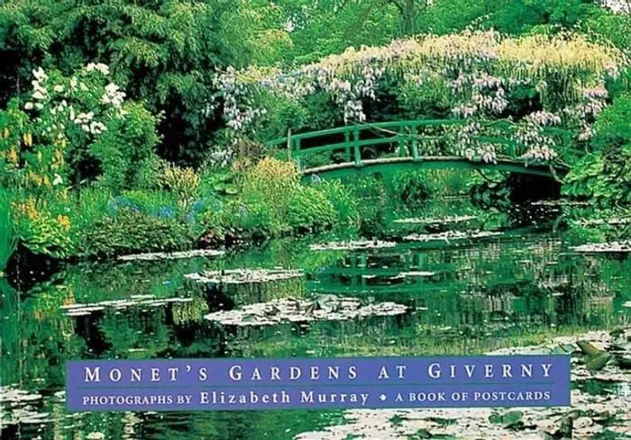 Livro de Postais com Fotos do Jardim do lendário Claude MONET em Giverny, França