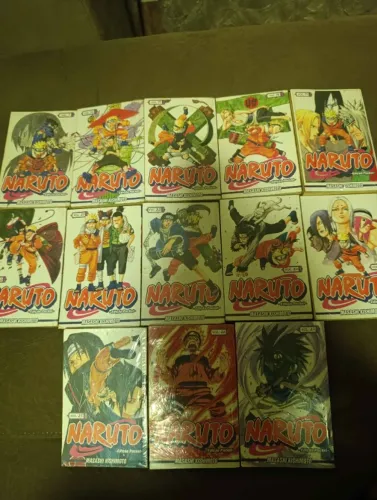 naruto 13 mangas pocket lote 7 ao 27