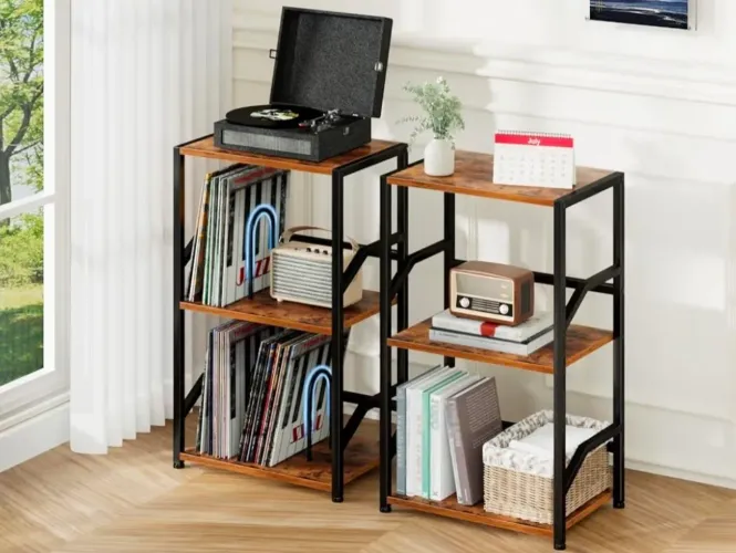 Suporte Rack para 200 Discos de vinil